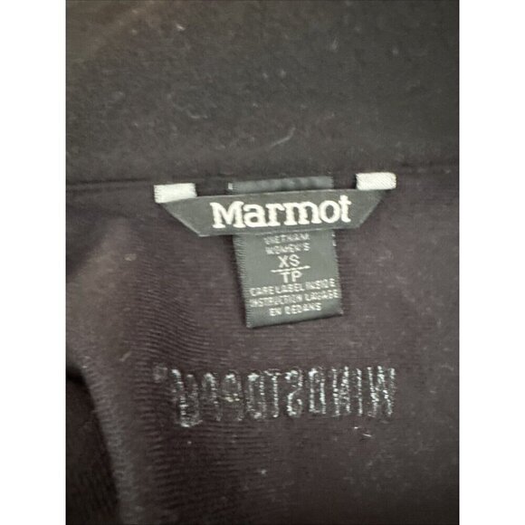 Marmot Windstopper Fleece Full Zip Sleeveless Vest Gray Women's XS - Picture 6 of 7